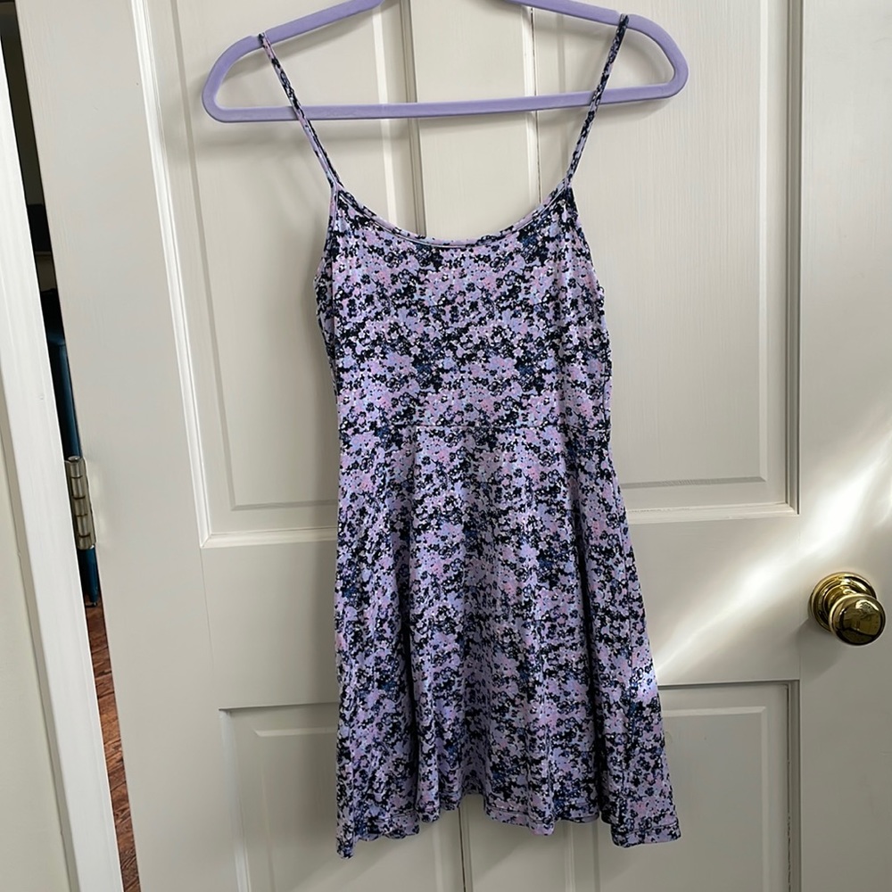 Divided by H & M Floral Spaghetti Strap Sundress/Swim Cover Up